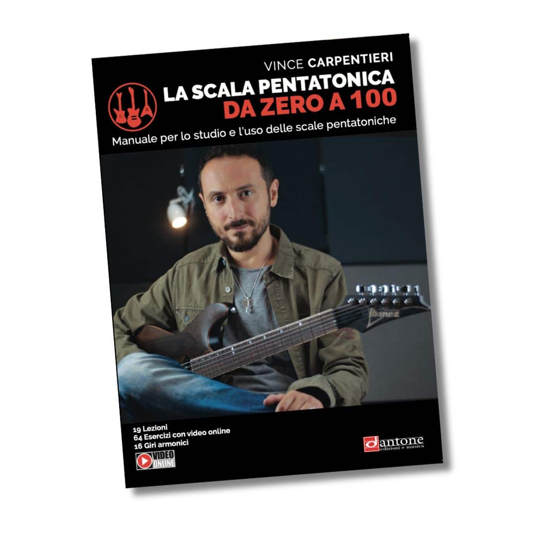 La scala pentatonica da zero a 100 - Libro